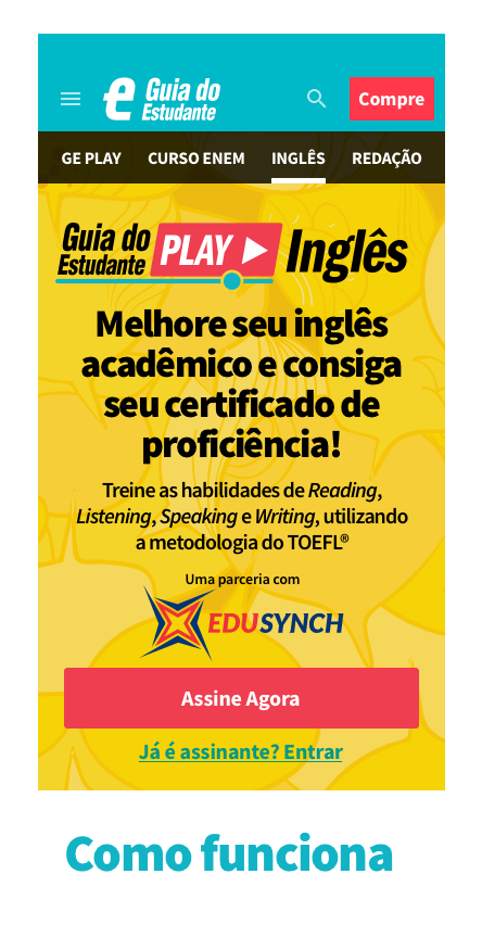 Mobile GE Play Inglês